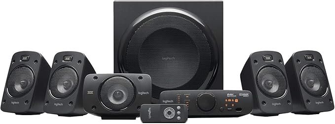 Logitech Z906 - 5.1 Surround Sound Speaker System - Black | Audio & Entertainment