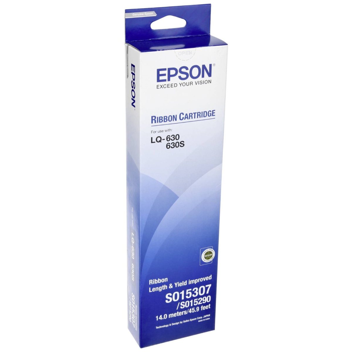 Epson Ribbon LQ-630 MOQ 60 Units 4 Million Characters | Black