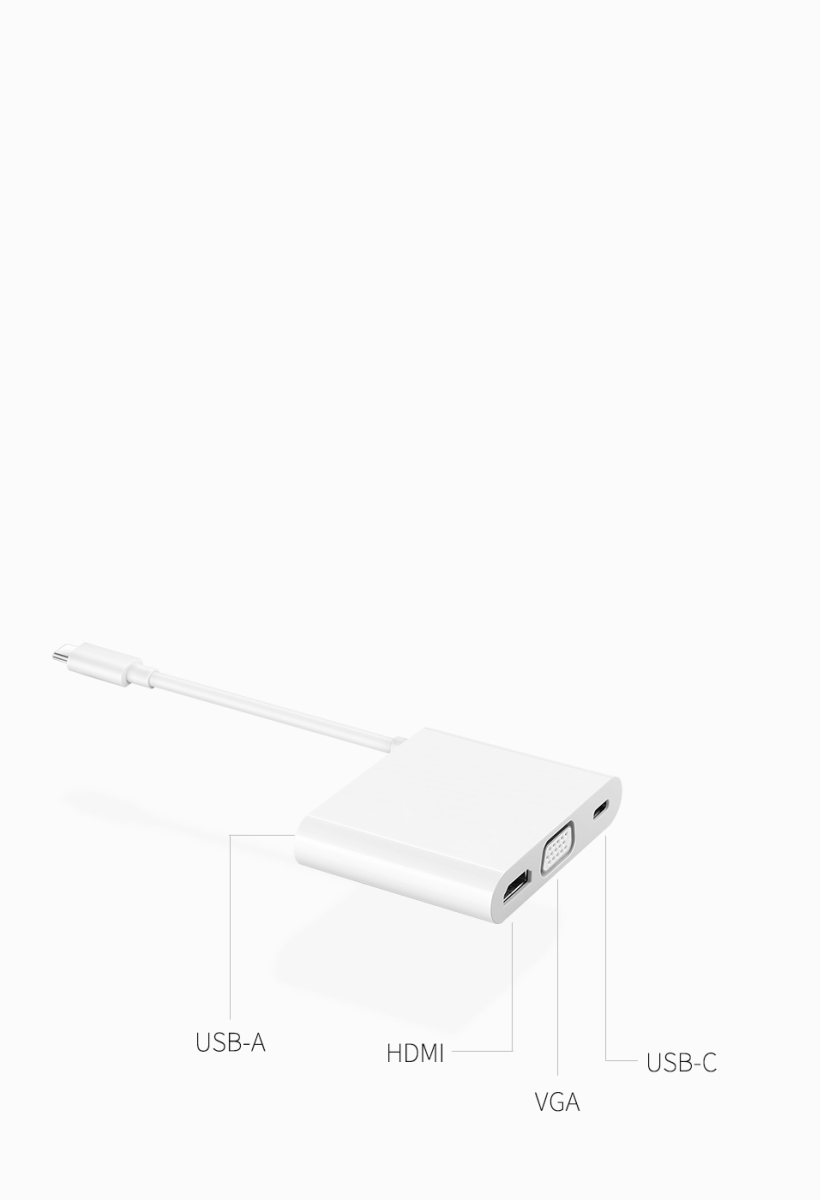 Huawei Set multiple outputs with one device. This docking station supports HDMI VGA USB-A and USB-C to meet the needs of your data transmission projection charging and other multi-scene needs. Simple and easy to use