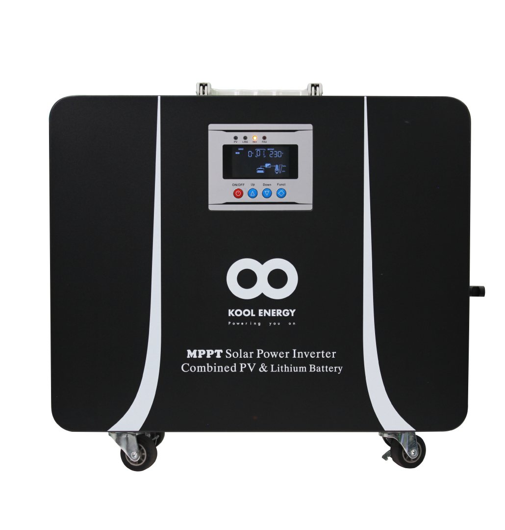 1kW Portable Lithium unit 25.6 V 50Ah with 840 W MPPT