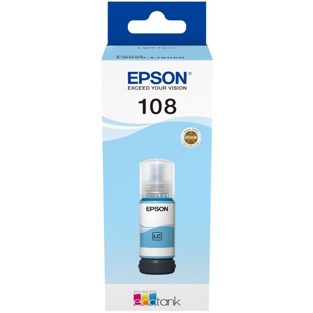Epson 108 Ink Bottle 70ml for L8050 / L18050 | Magenta