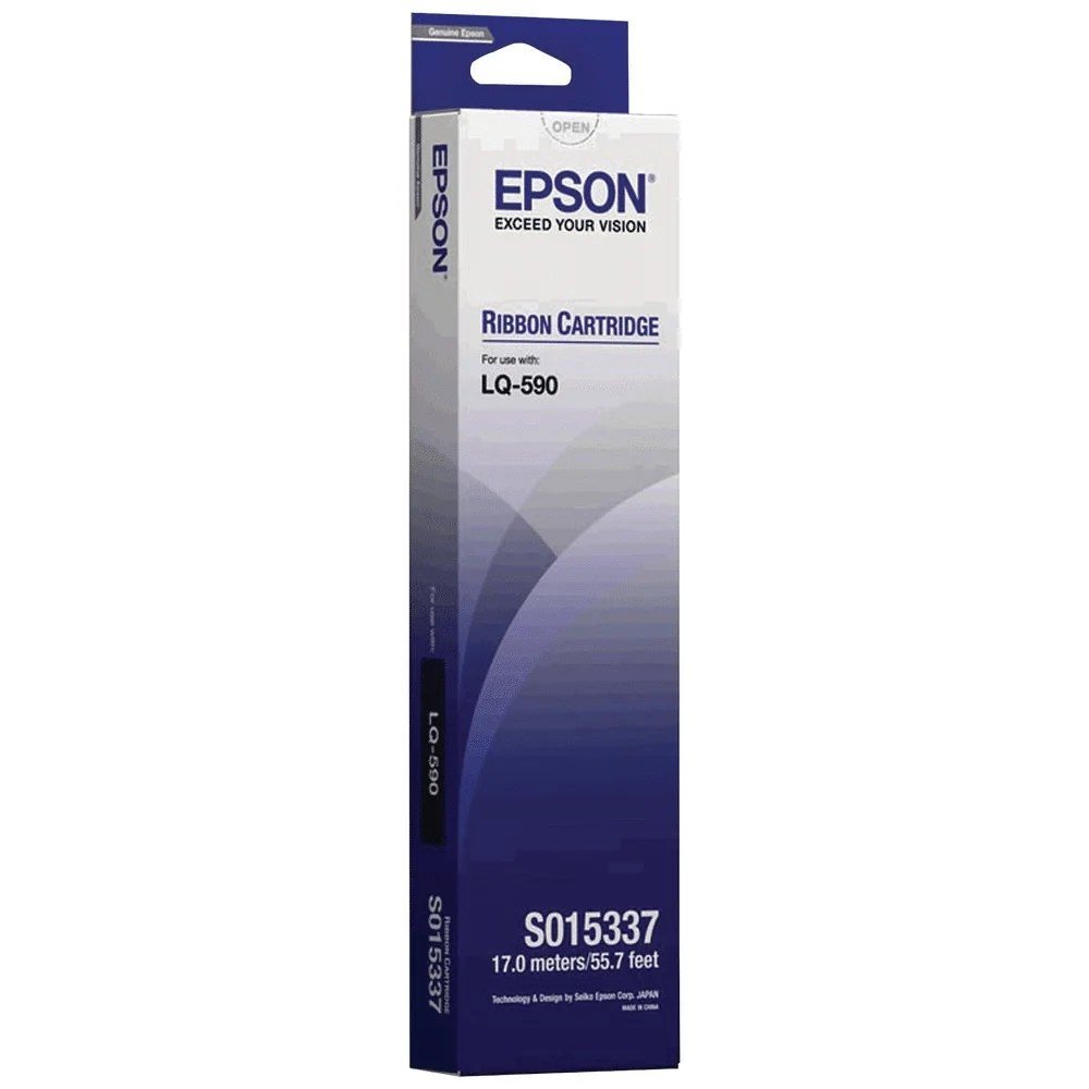 Epson Ribbon for LQ-590II / LQ-590IIN Single | Black