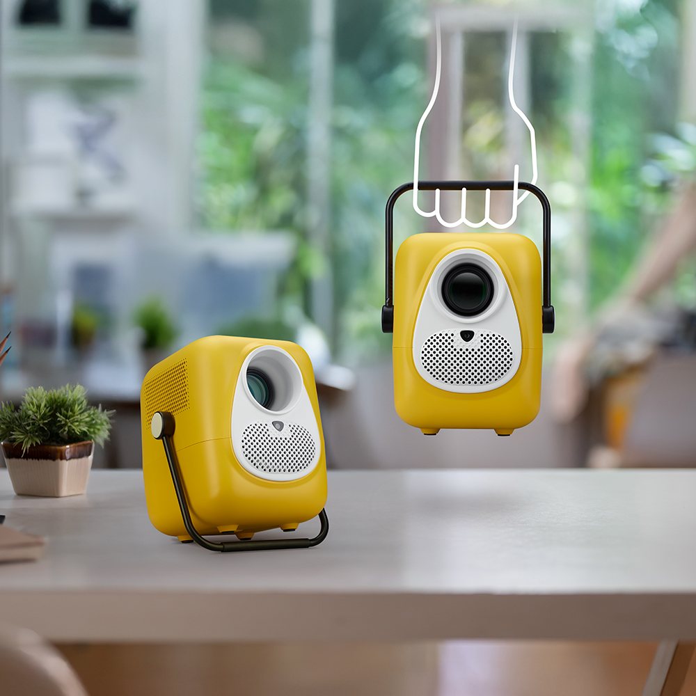 Acer Aopen QF23s LCD Yellow 1080p 6500LED lm (250 ANSI) Wi-Fi 1000:1 EMEA 2 x 3 W Speakers Smart System BT Speaker 1.23 Kg EURO 1080P Projector
