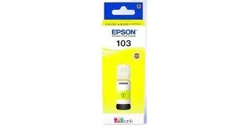 Epson 103 Ink Bottles 65ml EcoTank L1110 | Yellow | 7500 pages