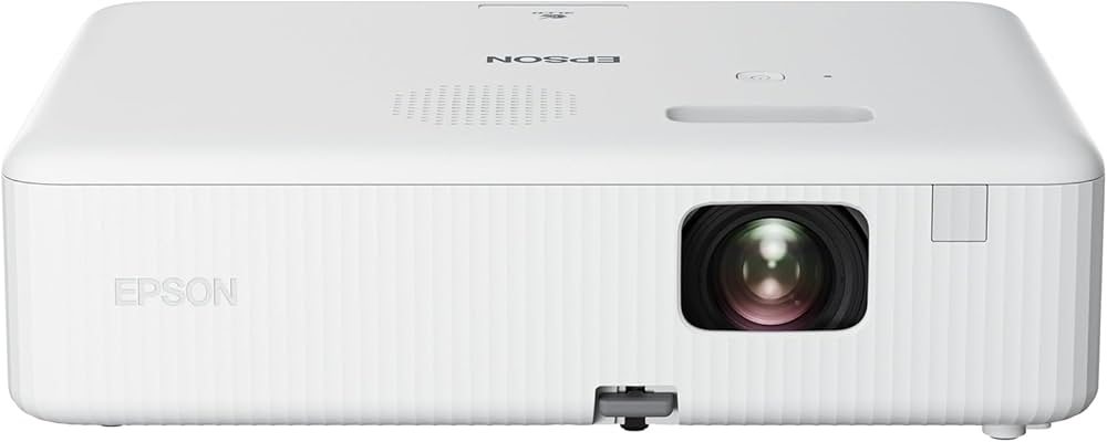 Epson 3000lm WXGA 1280 × 800 16:10 Lamp USB HDMI Wi-Fi Optional NoBag White HomeOffice 3000lm WXGA Projector