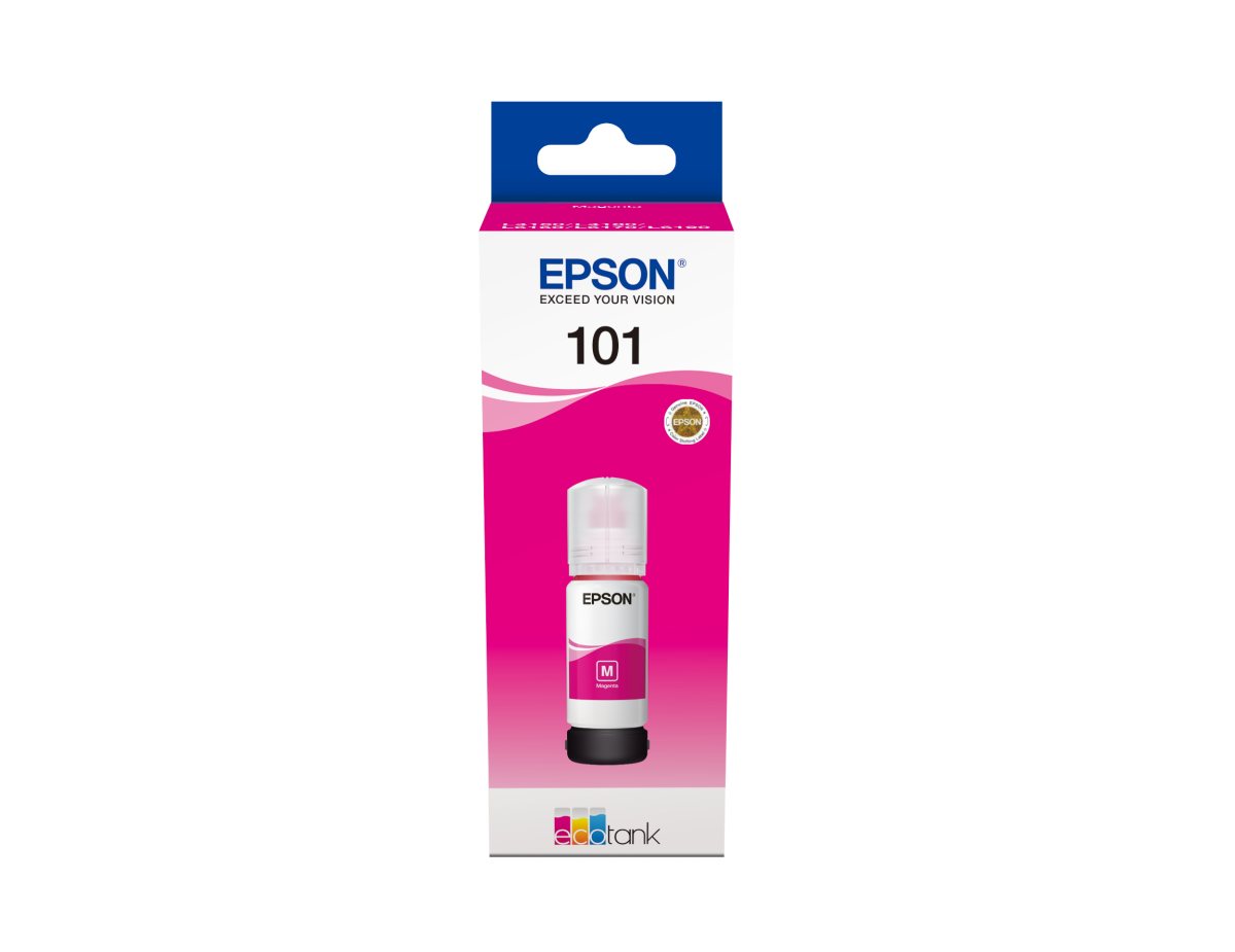 Epson 101 Ink Bottles 70ml Ecotank L4150 | Magenta | 6000 pages