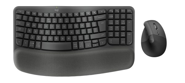 Logitech Wave Keys and Lift Combo Mouse