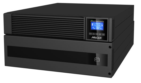 Mecer RT 10KVA ON-LINE RACKMOUNT [2U] UPS PF:1.0 with SNMP card + 1 set Rail Kit Included (EXCLUDES EBM-20-9 Battery Bank) | Online UPS