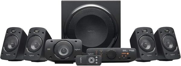 Logitech Z906 - 5.1 Surround Sound Speaker System - Black | Audio & Entertainment
