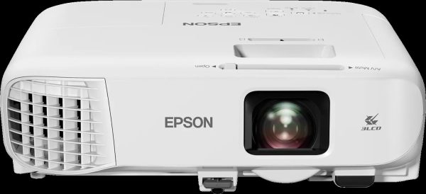Epson 3600lm XGA 1024 × 768 4:3 Lamp USB RS-232C 2VGA HDMI Wi-Fi Optional NoBag White Mobile 3600lm XGA Projector