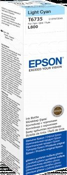 Epson 673 Ink Bottles 70ml EcoTank L800 | Light Cyan