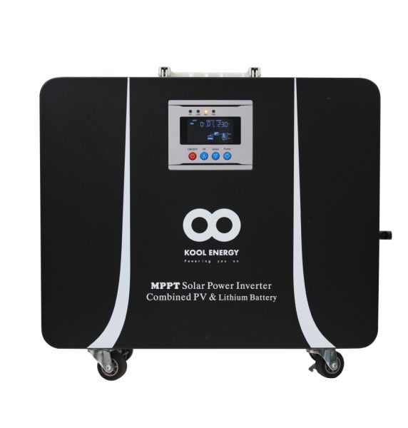 1kW Portable Lithium unit 25.6 V 50Ah with 840 W MPPT