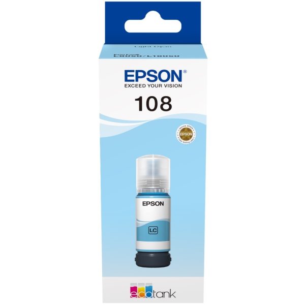 Epson 108 Ink Bottle 70ml for L8050 / L18050 | Magenta