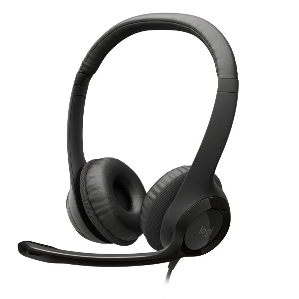 Logitech H390C - Stereo Headset - Black - USB-C | Audio & Entertainment