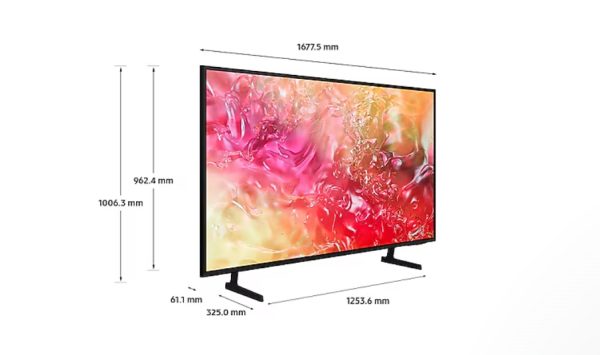 Samsung 75” Crystal UHD Smart TV | 75" | 3840 x 2160
