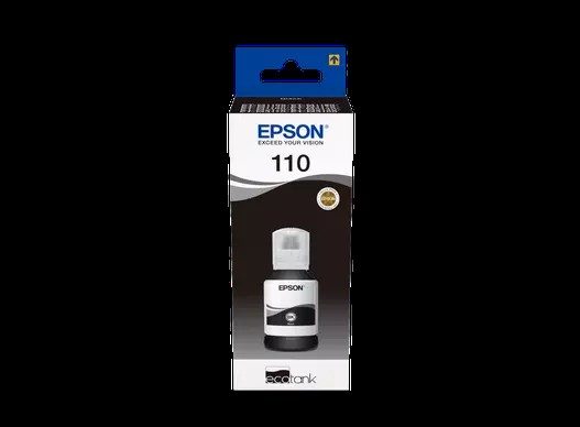 Epson 110 Ink Bottles XL120ml EcoTank M3170 | Black | 6000 pages