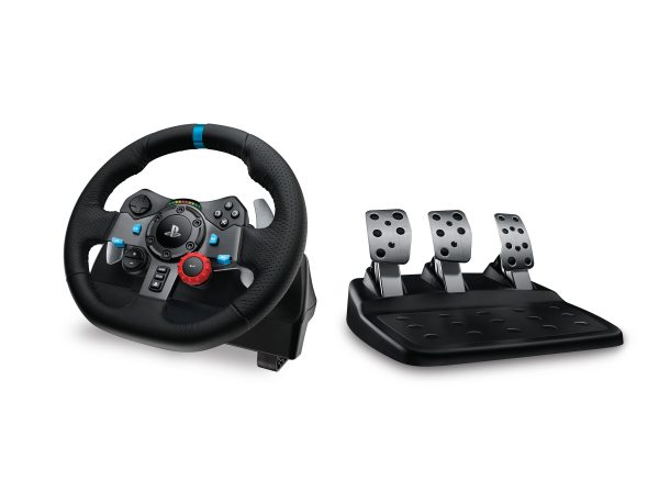 Logitech G29 Driving Force Racing Wheel | Gaming Accessory
